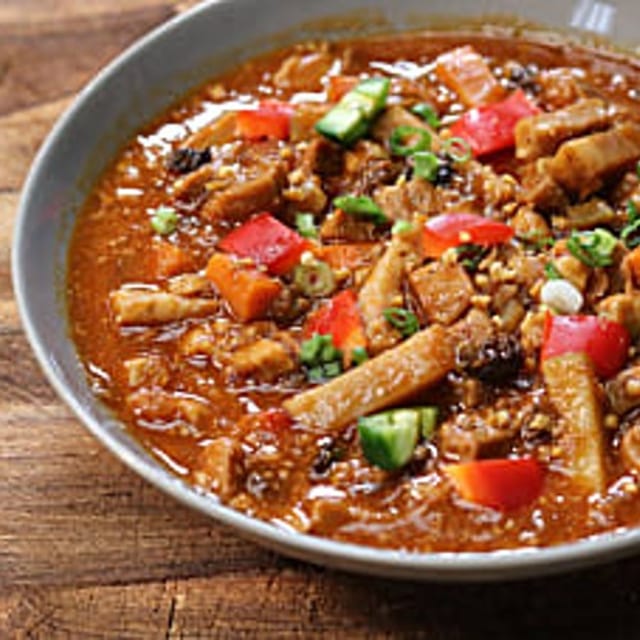 Pork Menudo.