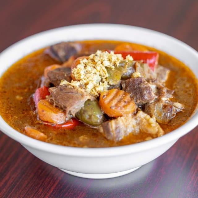 Beef Caldereta.